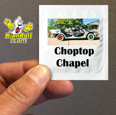Printed White Foil with Full Color imprint - Chop Top