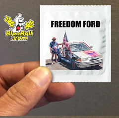 Printed White Foil with Full Color imprint - Freedom Ford