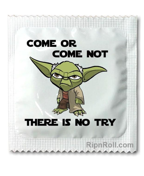 Star Wars condoms - there is no try