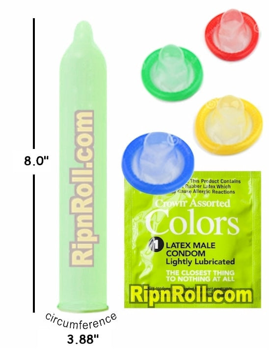 Crown Assorted Colors Condoms