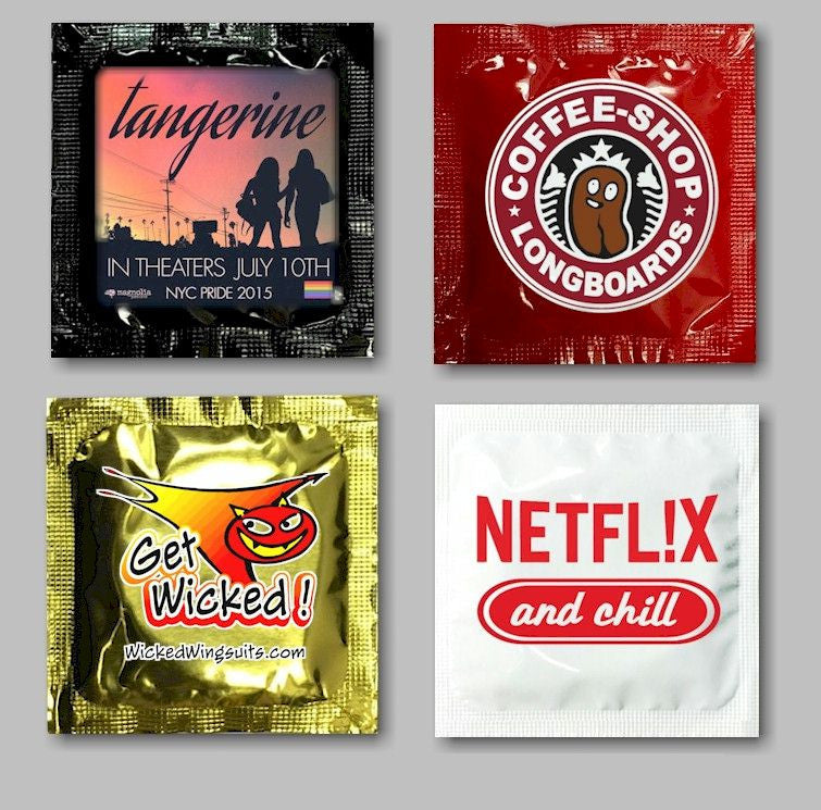 Design Your Own Condoms - Printed Foil - RipNRoll
