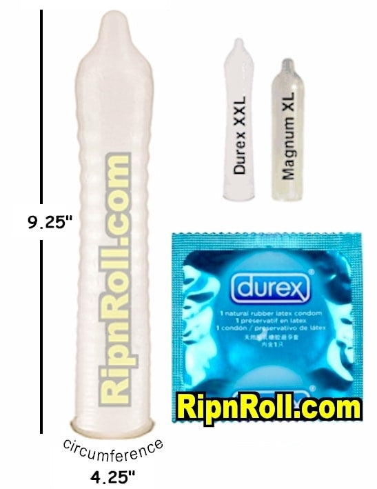 Durex XL Extra Large - 3 Condoms