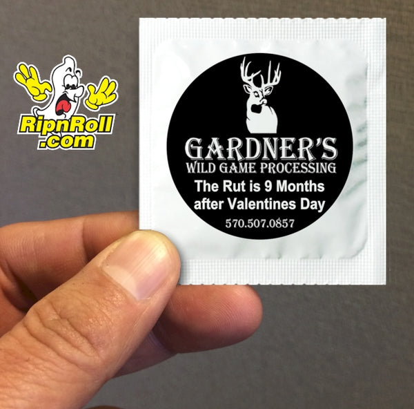 Printed White Foil with Full Color imprint -  Gardners
