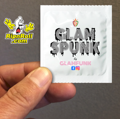 Printed White Foil with Full Color imprint - Glam Spunk