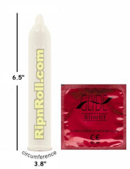Trojan Supra Condoms - Lubricated, Non Latex - RipNRoll Condoms Trojan Supra Condoms - Lubricated, Non Latex - RipNRoll Condoms