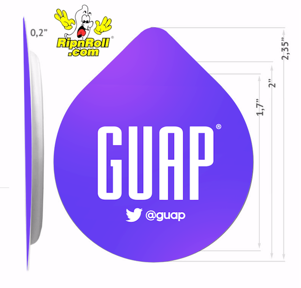 Printed buttercup condom with Full Color imprint - GUAP