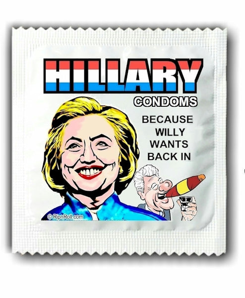 Hillary Clinton Condoms