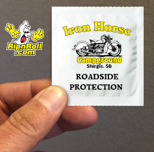 Printed White Foil with Full Color imprint - Iron Horse
