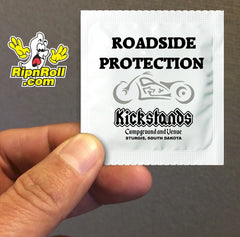 Printed White Foil with Full Color imprint - Kickstand Roadside