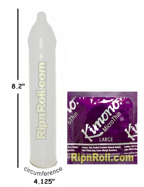 Kimono Micro thin Large Condoms - RipnRoll.com