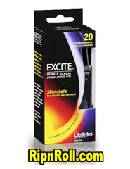 LifeStyles Excite Female Sexual Stimulating Gel - RipnRoll.com