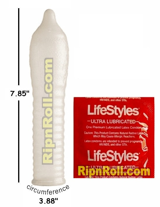 Lifestyles Ultra Lubricated Condoms - Rip n Roll Lifestyles Ultra Lubricated Condoms - Rip n Roll