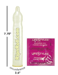 Lifestyles Snugger Fit Condoms - RipnRoll.com