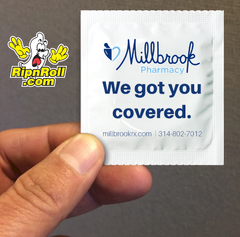 Printed White Foil with Full Color imprint - Millbrook