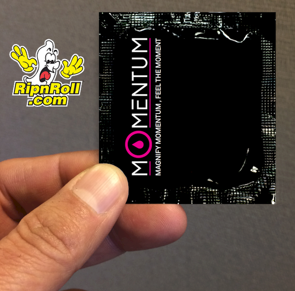 Printed Black Foil with Full Color imprint - Momentum Pink