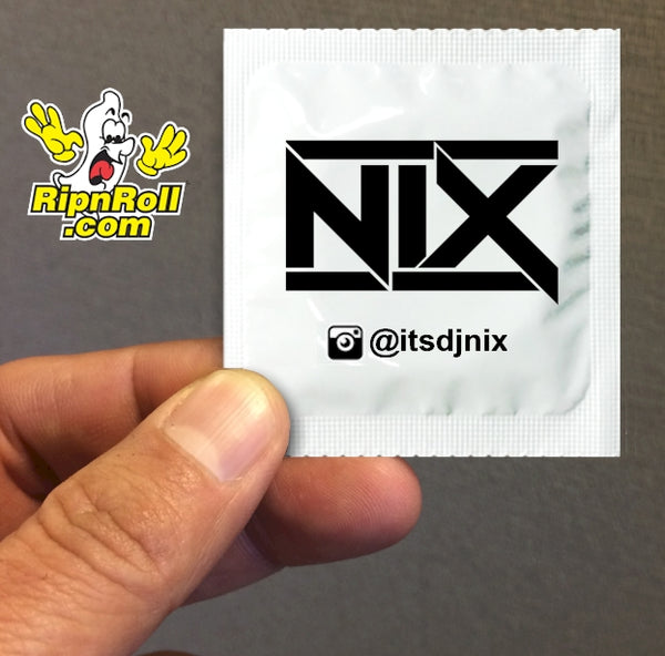Printed White Foil with Full Color imprint - NIX