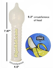 ONE Pleasure Dome Condoms - RipnRoll.com