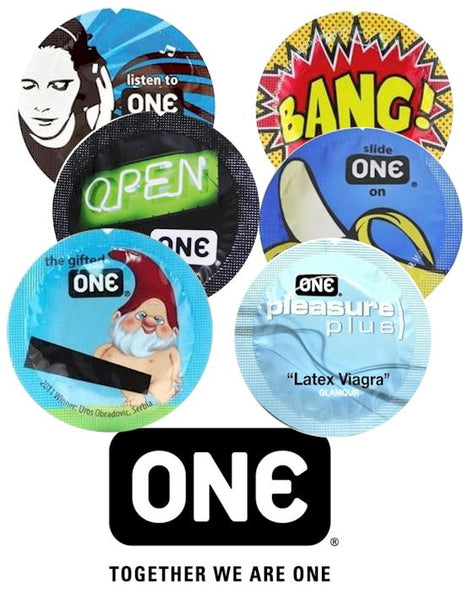 One Condoms Assortment Sampler