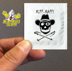 Printed White Foil with Full Color imprint - Riff Raff