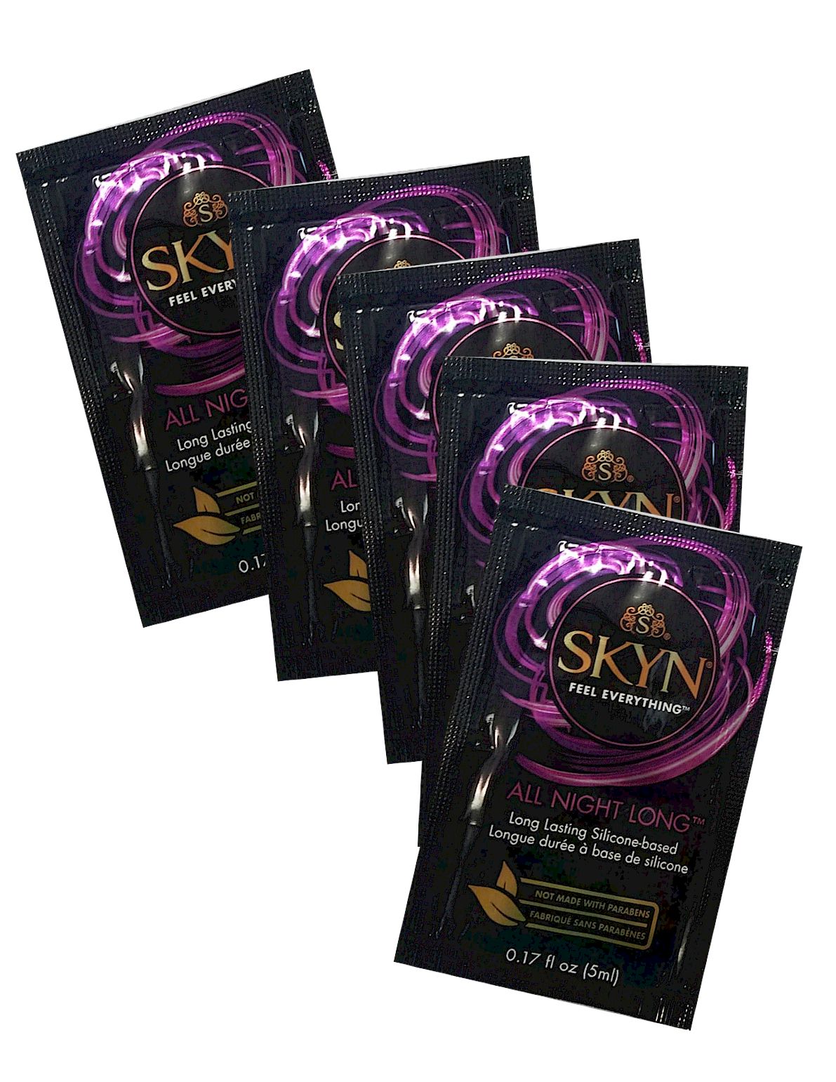 LIFESTYLES SKYN ALL NIGHT LONG Lubricant Singles LIFESTYLES SKYN ALL NIGHT LONG Lubricant Singles