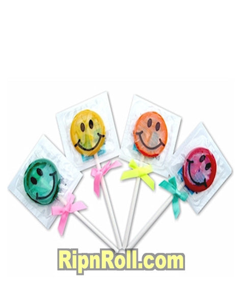 Smiley Face Condoms - RipnRoll.com
