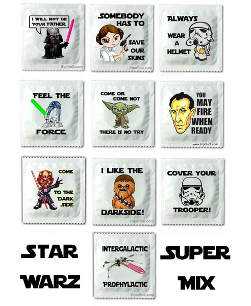 Star Wars condom assortment