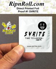 Printed White Foil with Full Color imprint - SVRITE