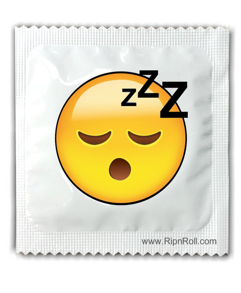 Feeling Tired emoji condoms