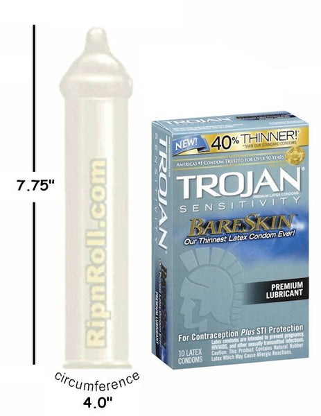 Trojan Bareskin Sensitivity Condoms - RipnRoll.com