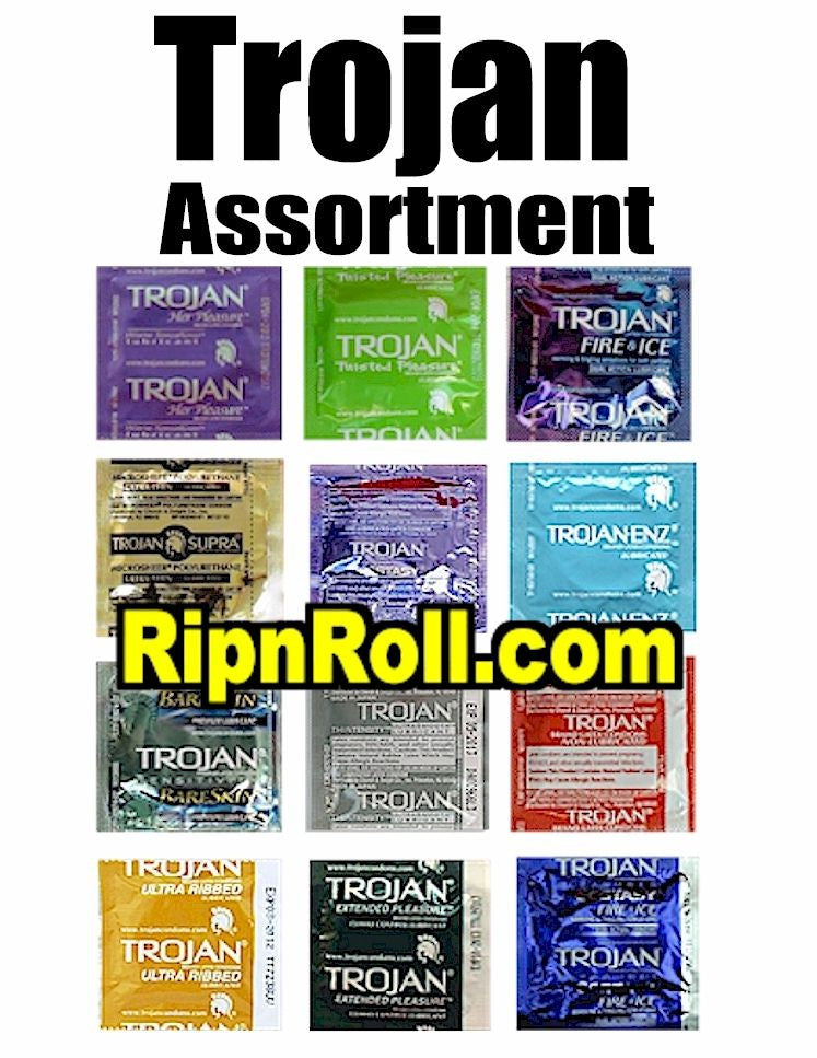 Trojan Condoms Bulk Assortment - Trojan Condom Sampler