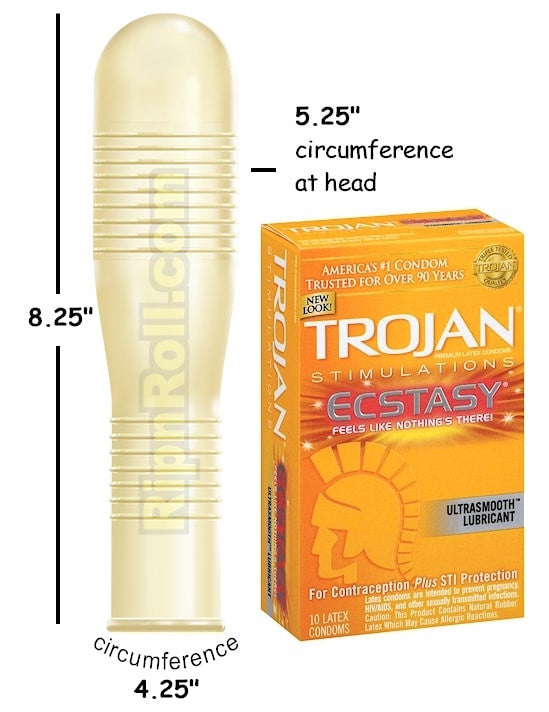 Trojan Ecstacy Ribbed Condoms - RipnRoll.com Trojan Ecstacy Ribbed Condoms - RipnRoll.com