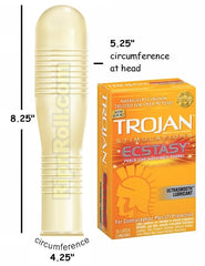 Trojan Magnum THIN Lubricated, Large condoms - RipNRoll Condoms Trojan Magnum THIN Lubricated, Large condoms - RipNRoll Condoms