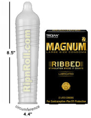 Trojan Magnum Ribbed