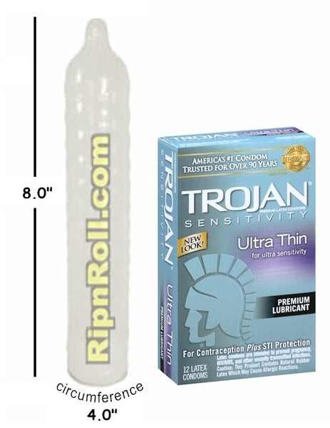 Trojan Ultra Thin  Condoms from RipnRoll.com