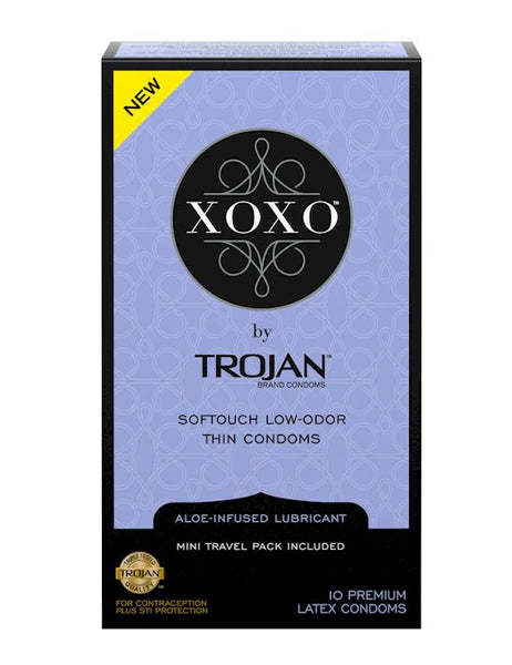 Trojan XOXO condom box