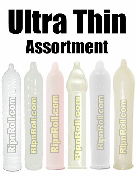 Ultra Thin Condoms assortment sampler