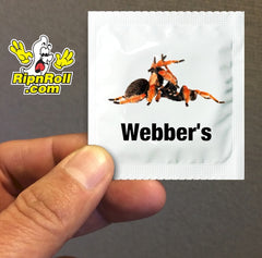 Webber's - Printed White Foil with Full Color imprint