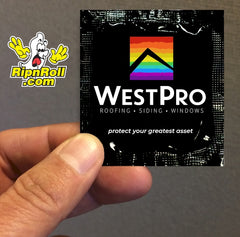 Printed Black Foil with Full Color imprint - WestPro
